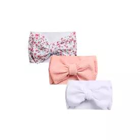 3-Piece Adjustable Baby Headband Bow Set #10