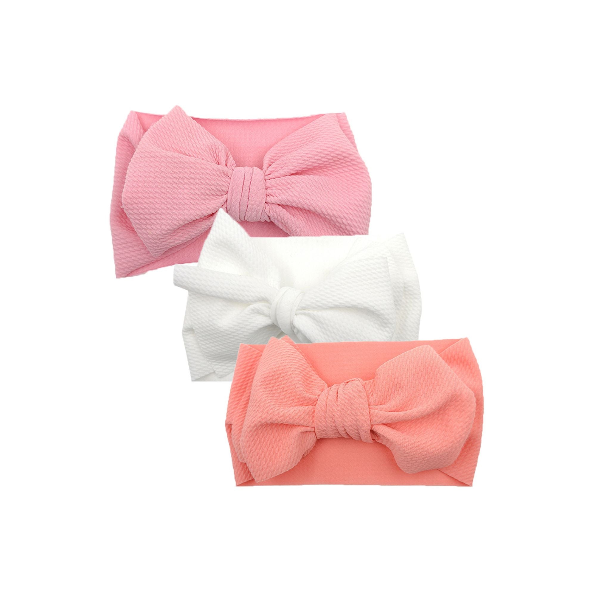 3-Piece Adjustable Baby Headband Bow Set #13