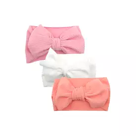 3-Piece Adjustable Baby Headband Bow Set #13