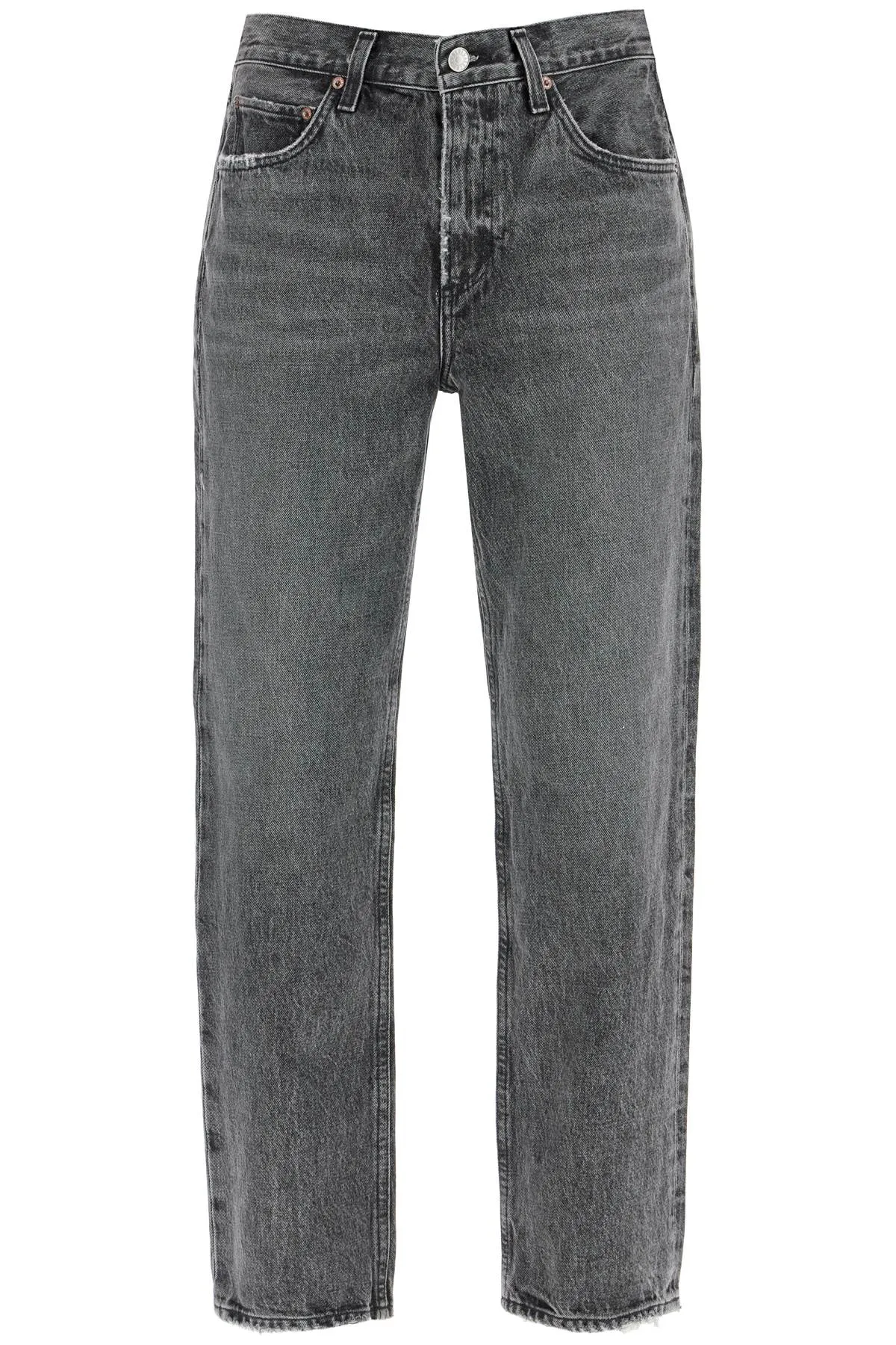 Agolde Vintage Effect Valen Jeans   Grey