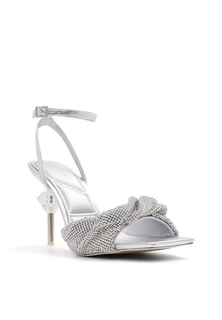 ALDO Diya Ankle Strap Diamond Heels