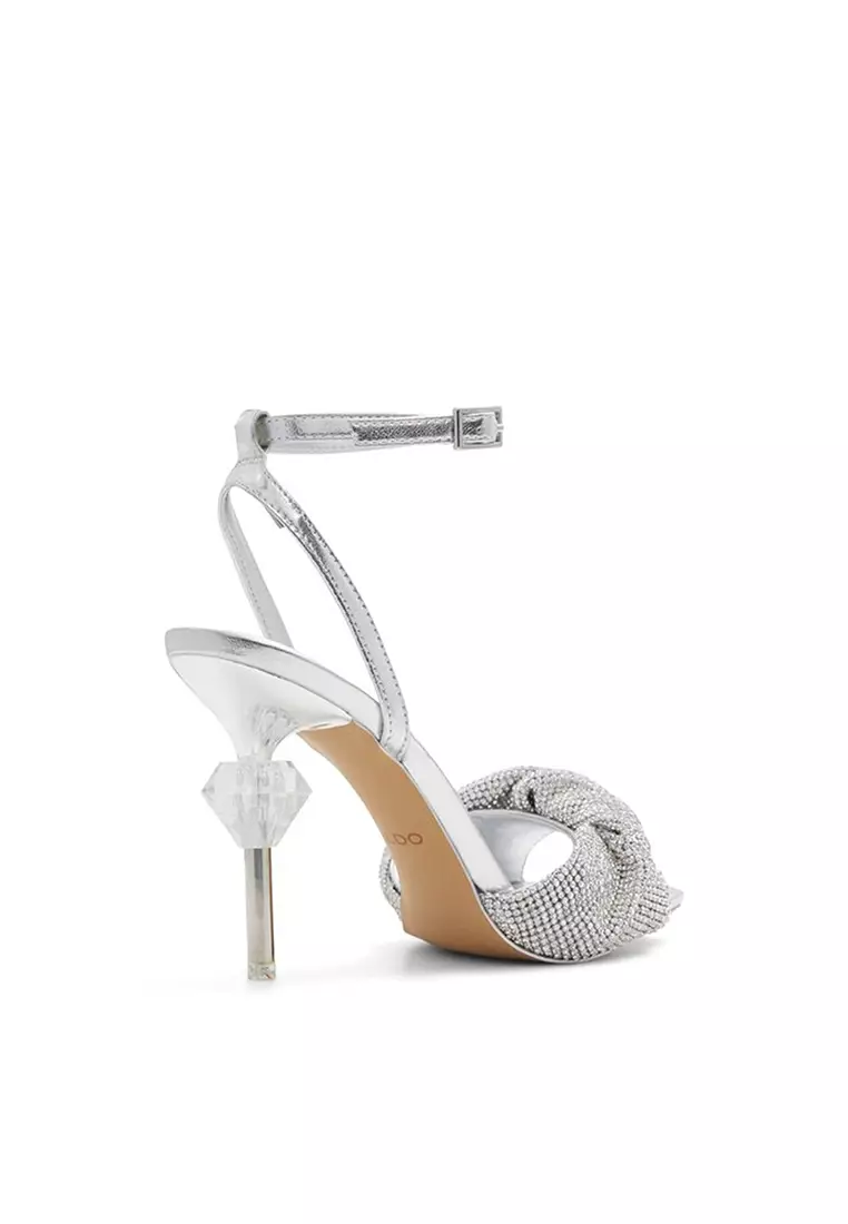 ALDO Diya Ankle Strap Diamond Heels