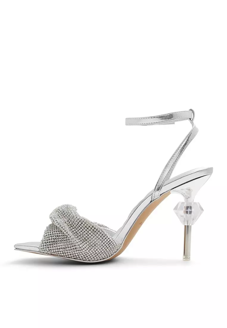 ALDO Diya Ankle Strap Diamond Heels