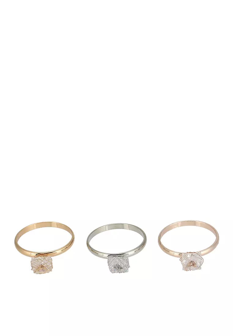 ALDO Doloring Multipack Rings