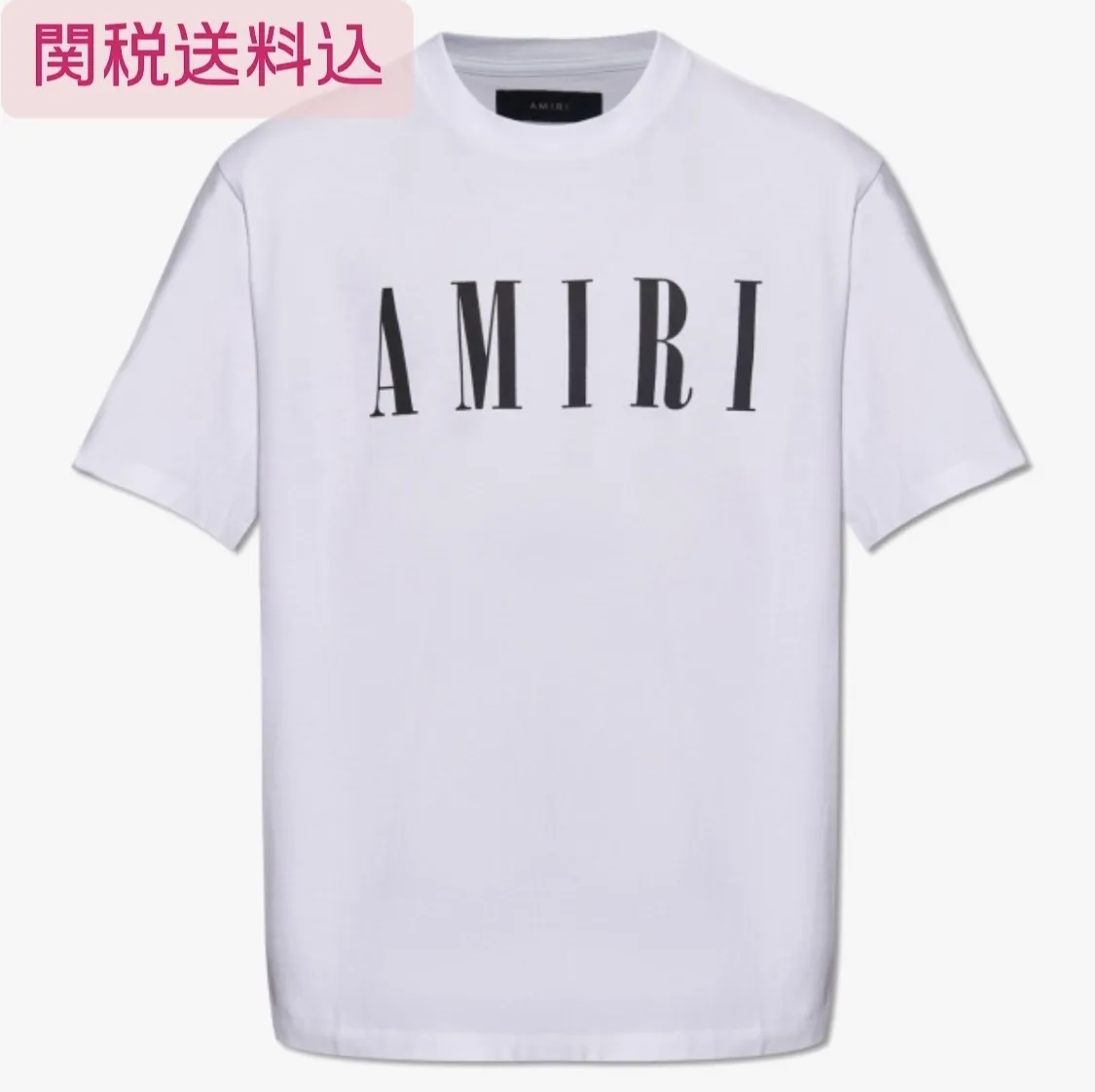 AMIRI  |Street Style Plain Cotton Short Sleeves Logo T-Shirts