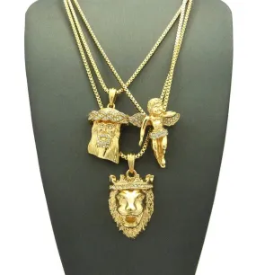 Angel / Jesus Piece / Lion Set