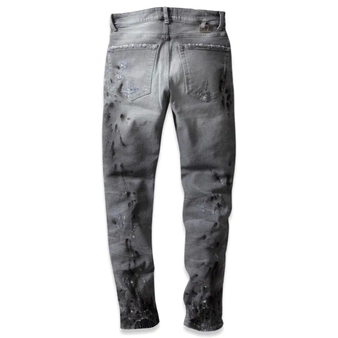 Art Meets Causeway Grey Wash Jeans