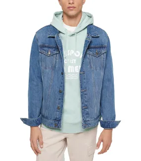 Basic Denim Jacket Blue