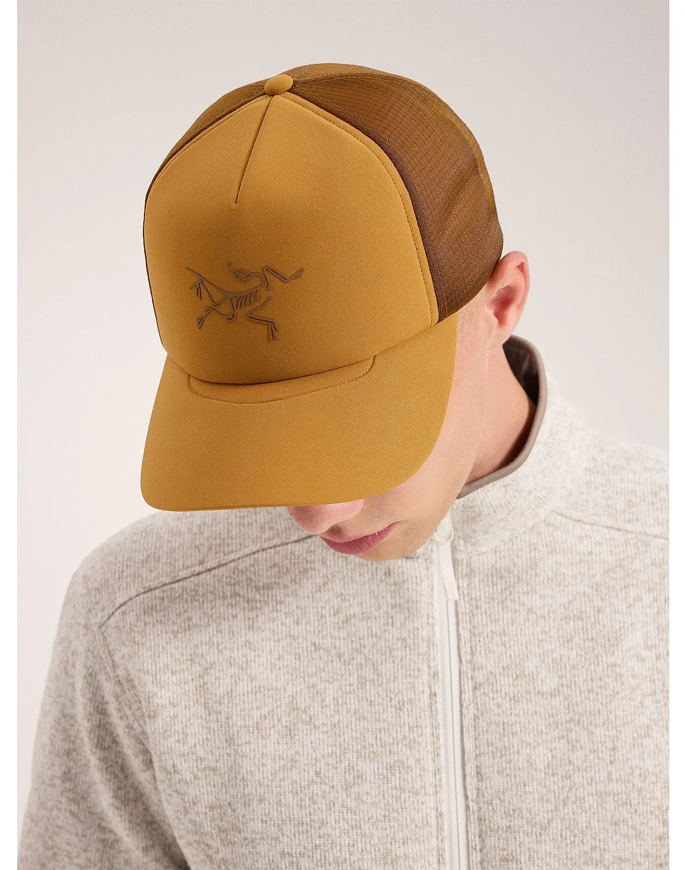 Bird Curved Brim Trucker Hat - Past Season