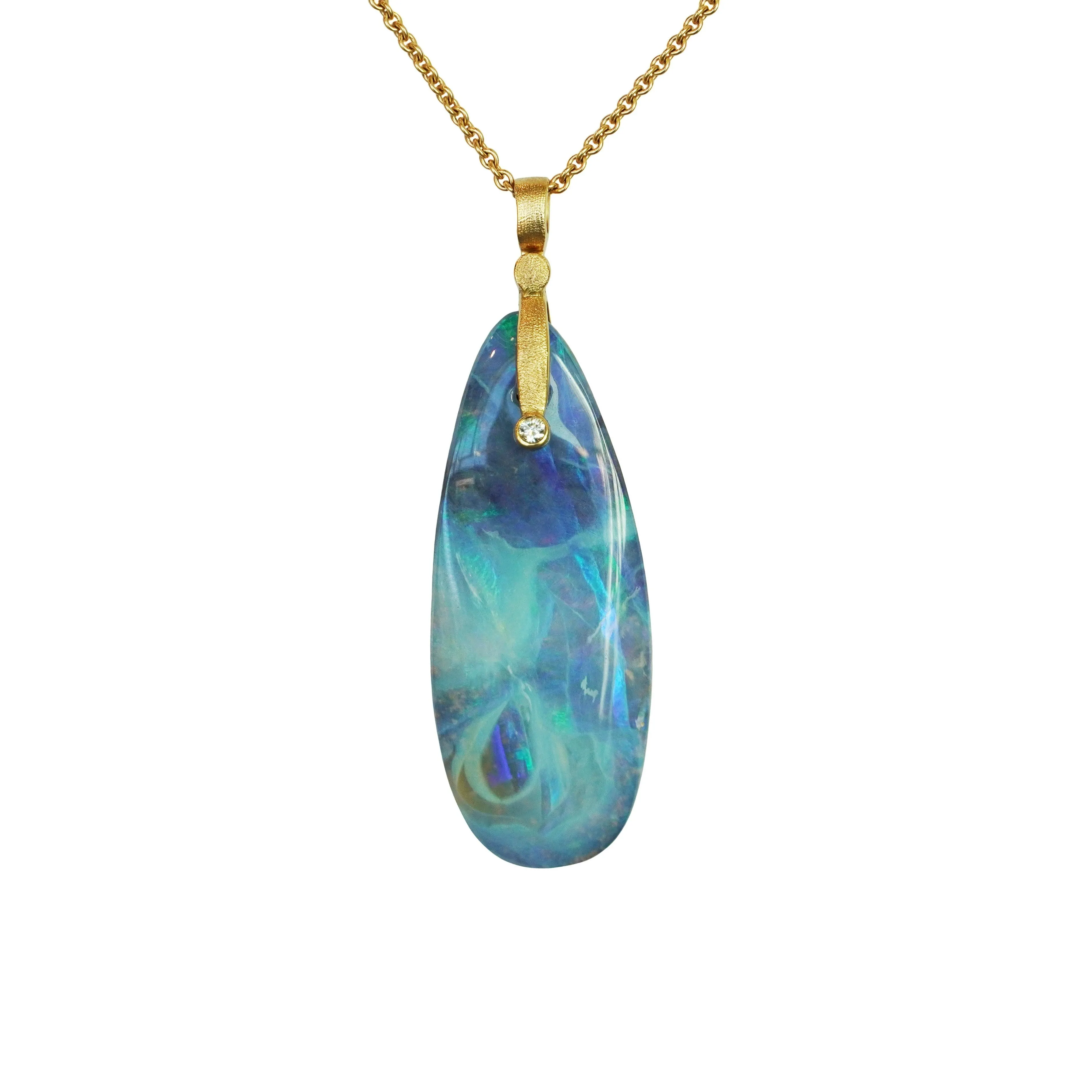 Boulder Opal Pendant