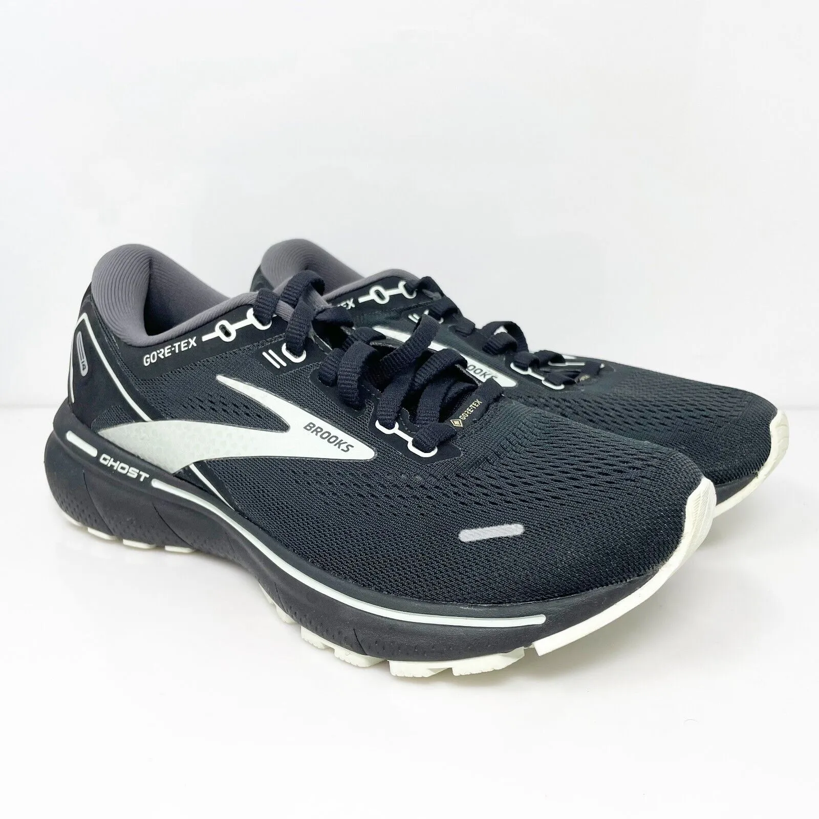 Brooks Womens Ghost 14 GTX 1203551B015 Black Running Shoes Sneakers Size 7.5 B