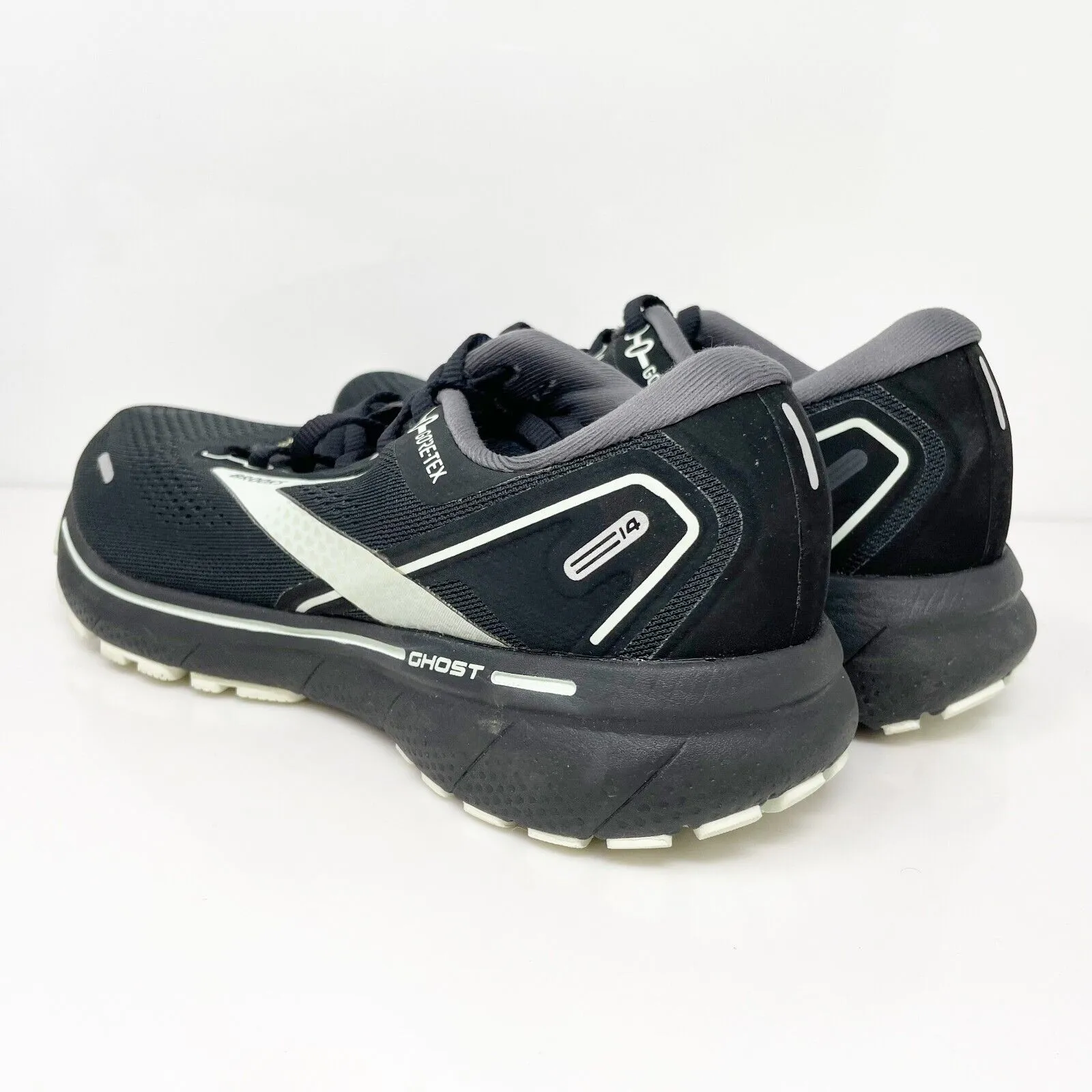 Brooks Womens Ghost 14 GTX 1203551B015 Black Running Shoes Sneakers Size 7.5 B