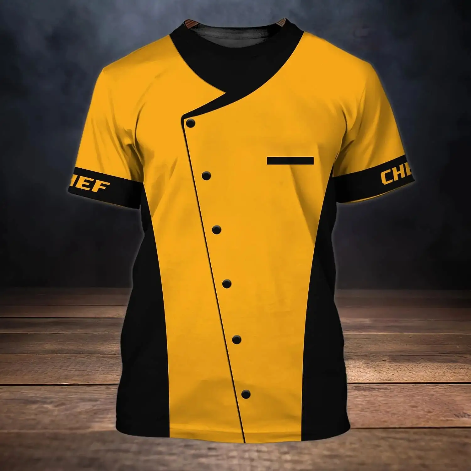 Chef T-shirts 3D Custom Printed O-Neck Oversized