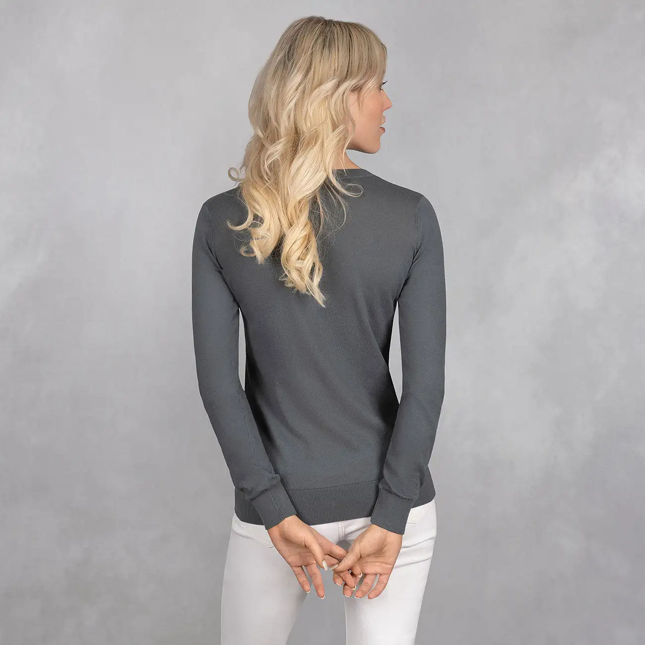 Cotton Pullover Round Neck Women