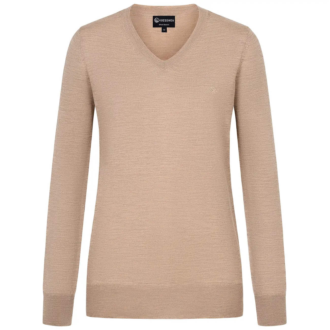 Cotton Pullover V-Neck Women