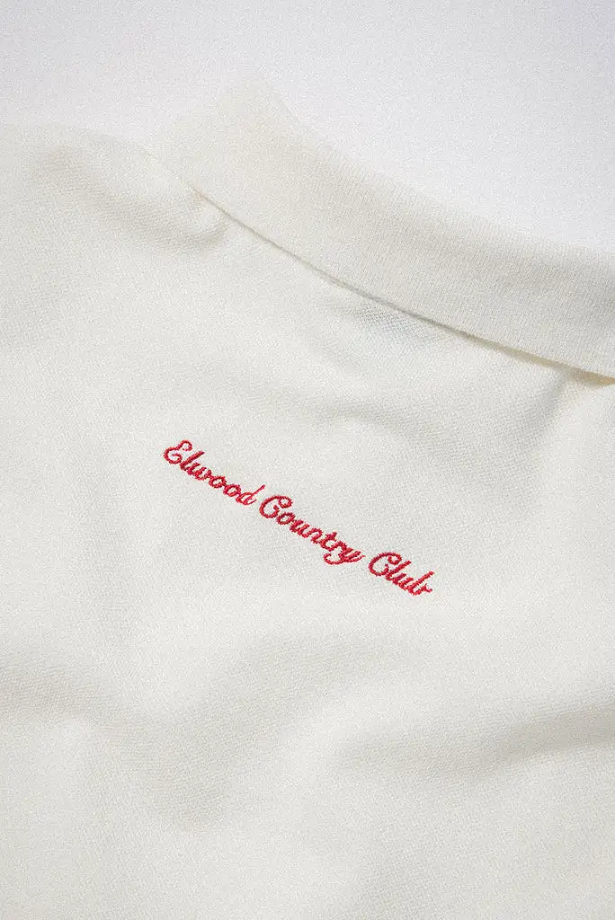 Elwood WASHED POLO Vintage White