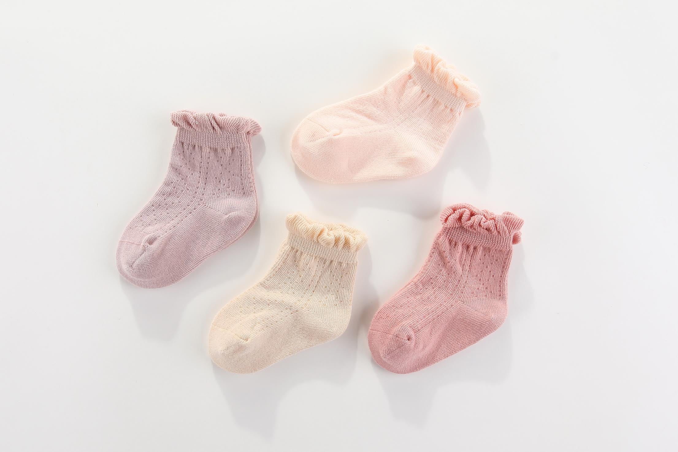 Frilly Crew Socks - 2packs: 0-1, 1-2Y, 2-4Y, 4-6Y, 6-8Y