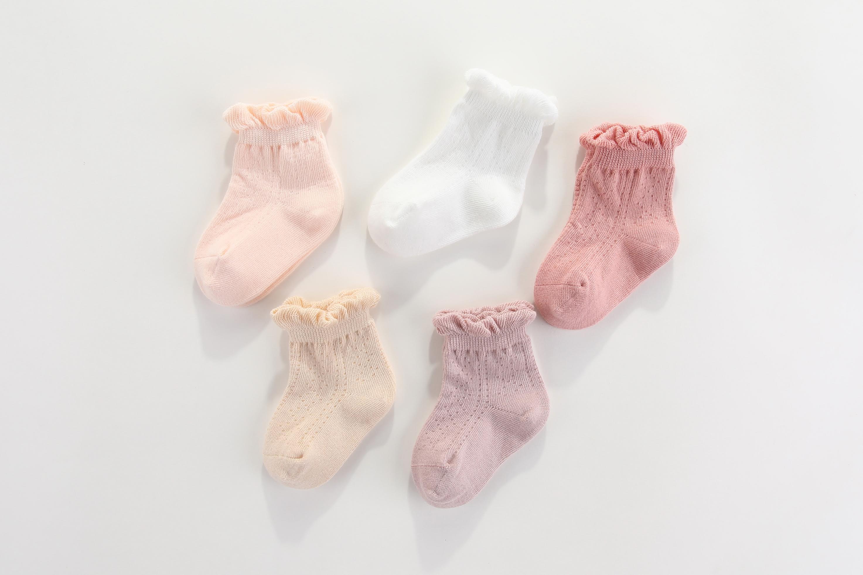 Frilly Crew Socks - 2packs: 0-1, 1-2Y, 2-4Y, 4-6Y, 6-8Y