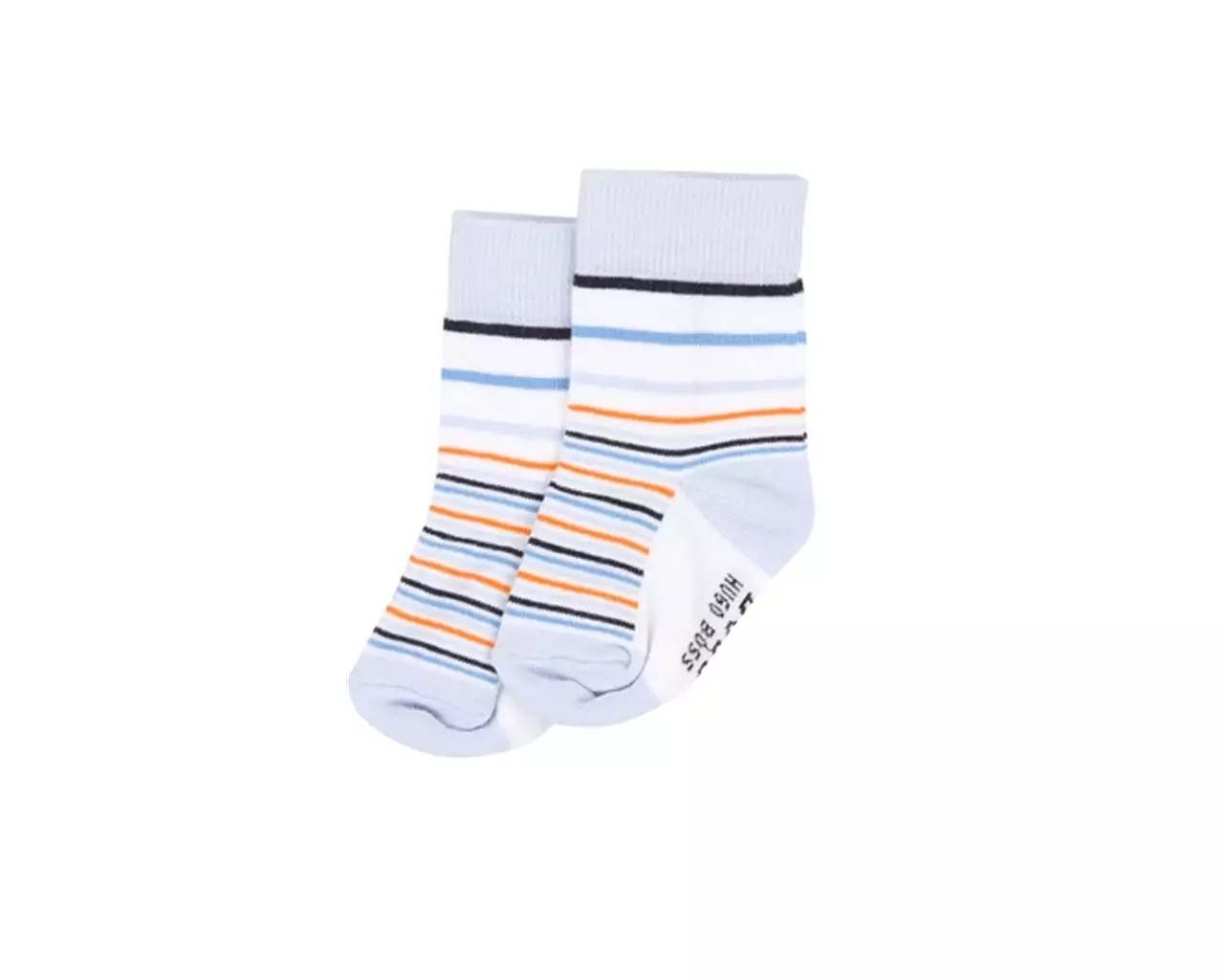 Hugo Boss Baby's J90135 V11 Two Pair Socks Pack Blue White