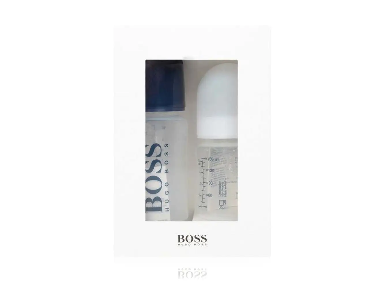 Hugo Boss Baby's J90P01 849 Two Bottle Set Navy White