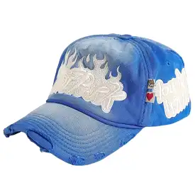 Hyde Park Vintage Dad Cap (Washed Blue)