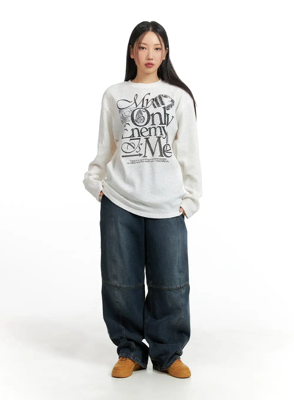 Low Rise Baggy Jeans CM418