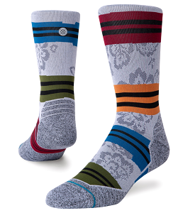 M Stance Run: 'Flora' Crew Sock