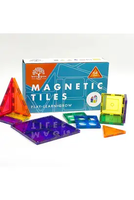 Magnetic Tiles Set - 64 Pieces