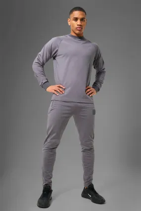 Man Active Gym Performance Sweater Tracksuit