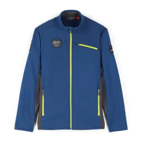 Mens Bandit Wengen Full Zip - Abyss Citron (2022)