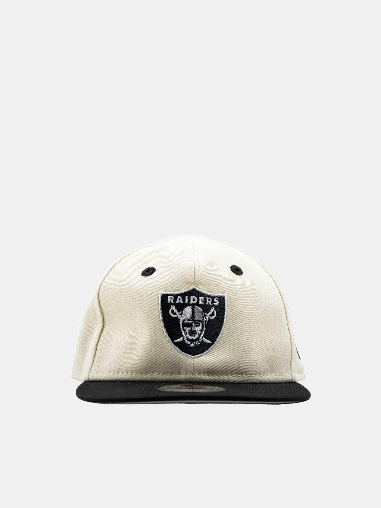 New Era 9FIFTY Toddlers 1st Las Vegas Raiders Two Tone Cap - Off White / Black