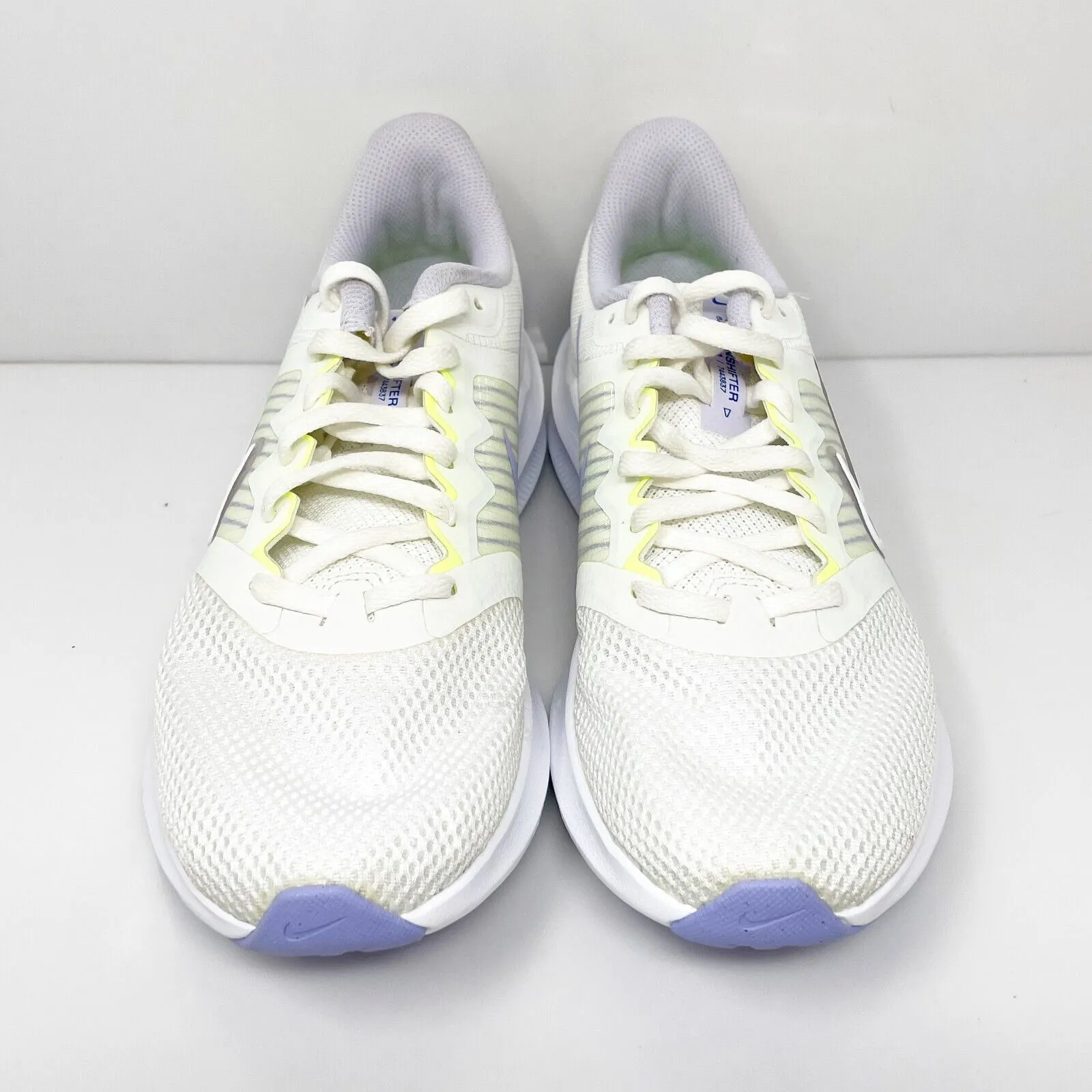 Nike Womens Downshifter 11 CW3413-102 White Running Shoes Sneakers Size 9.5