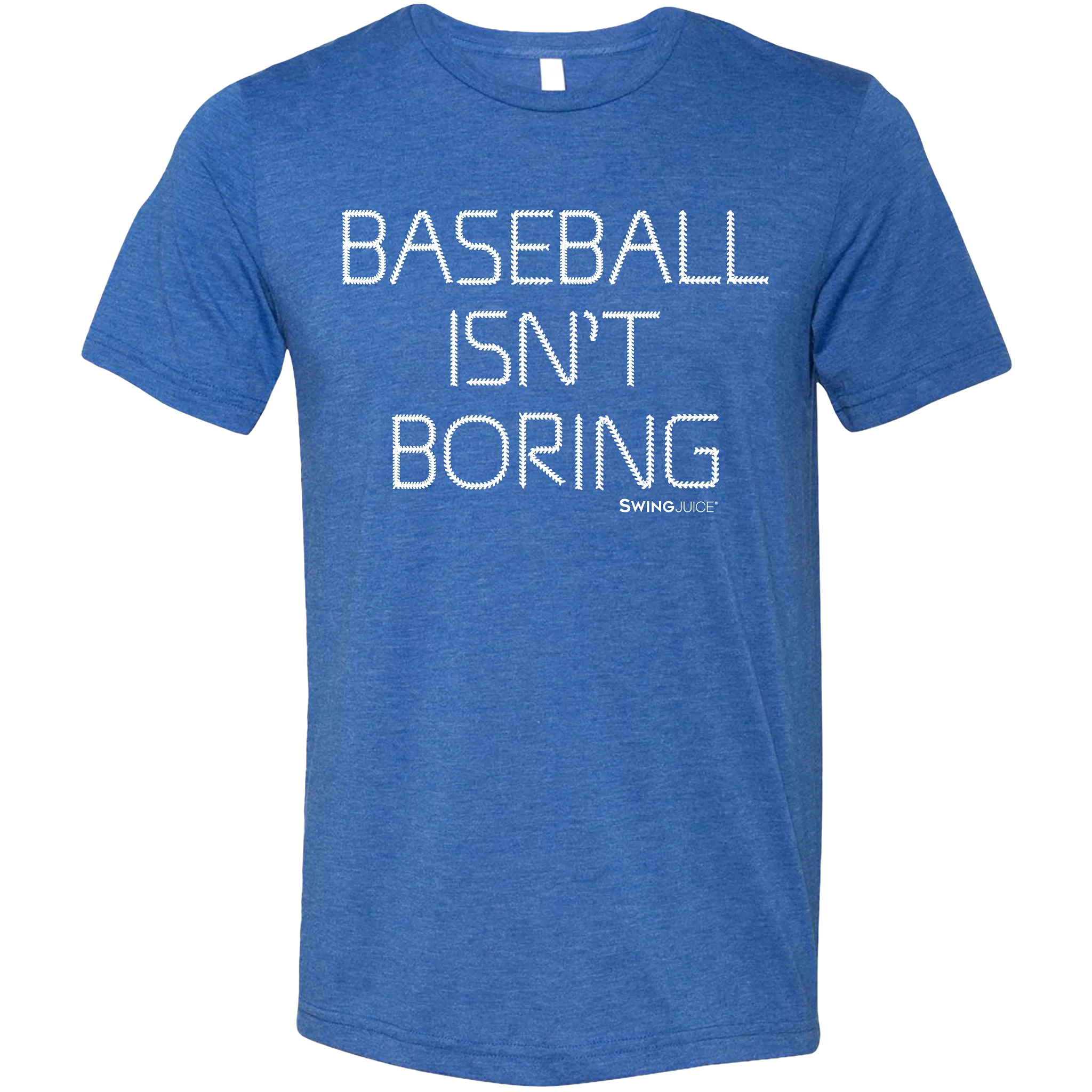 Official Baseball Isn't Boring Unisex T-Shirt Royal Blue