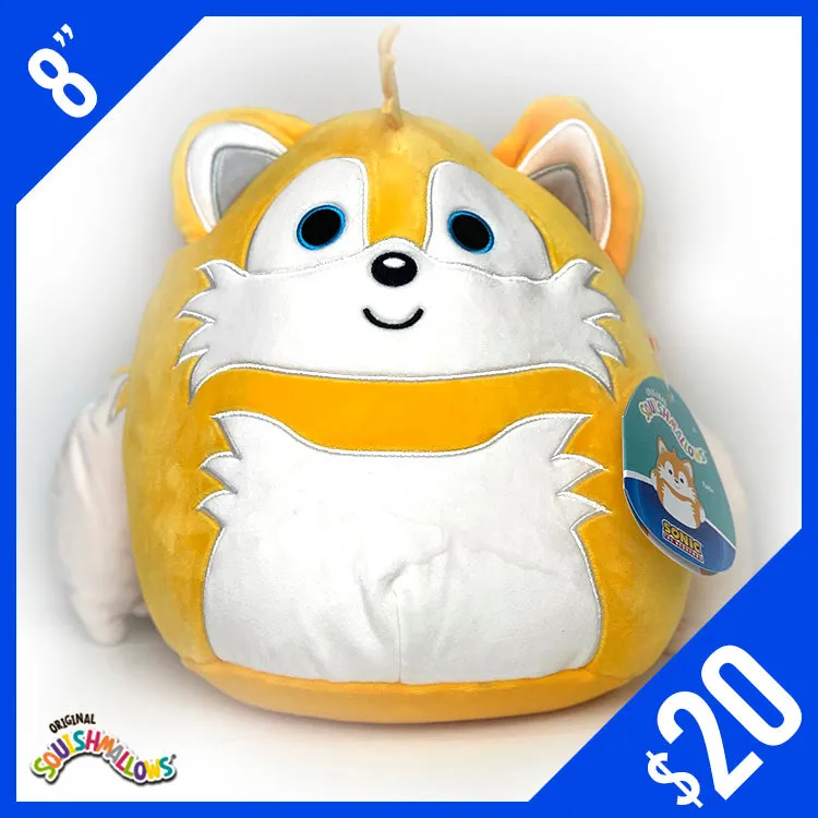 Original Squishmallows! Sonic The Hedgehog: Tails (8)