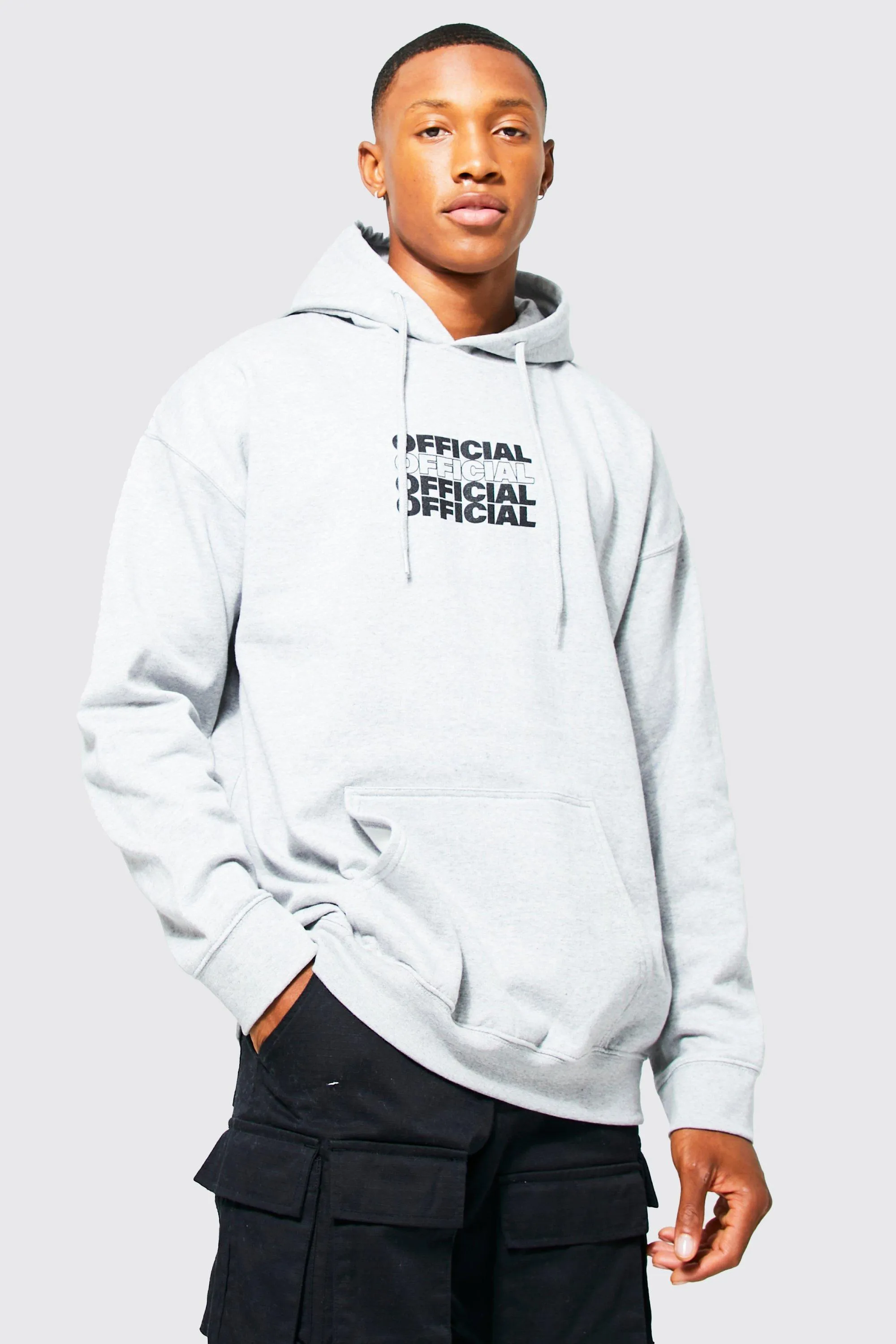 Oversized Official Graphic Hoodie