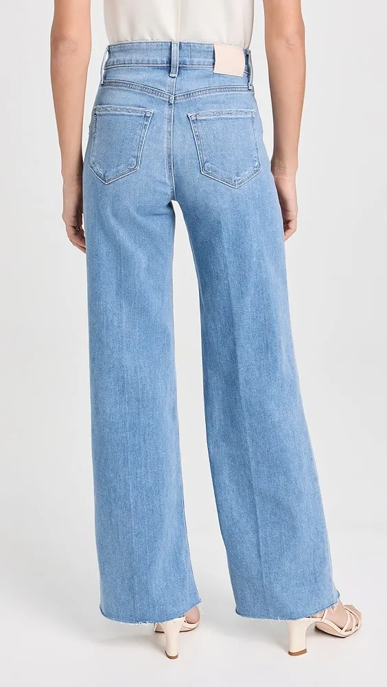 PAIGE   Anessa 31" Jeans with Raw Hem 