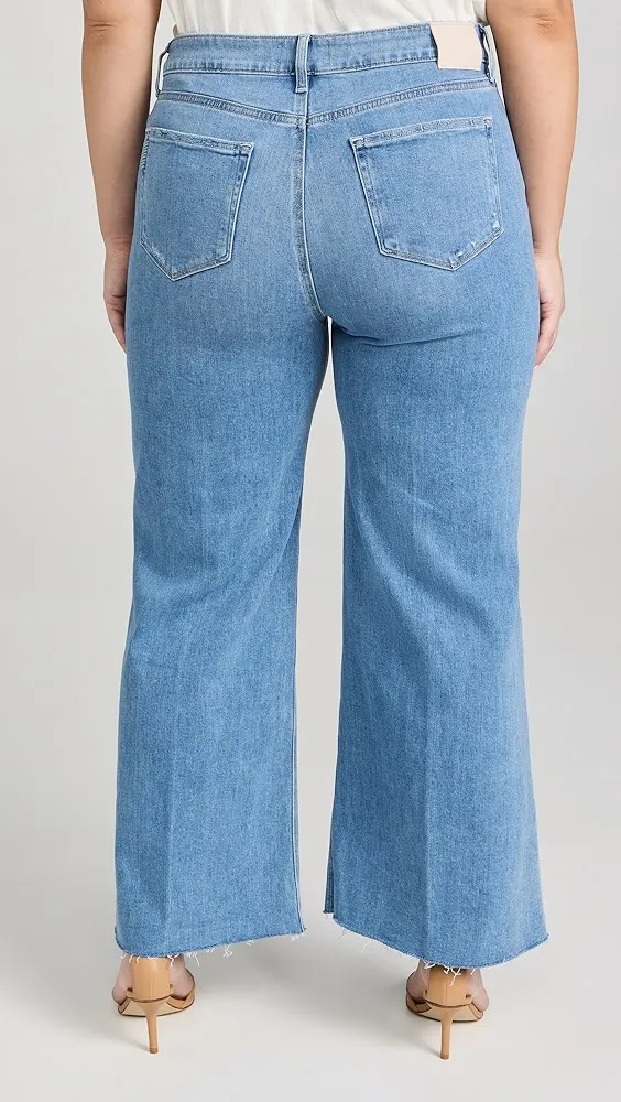 PAIGE   Anessa 31" Jeans with Raw Hem 