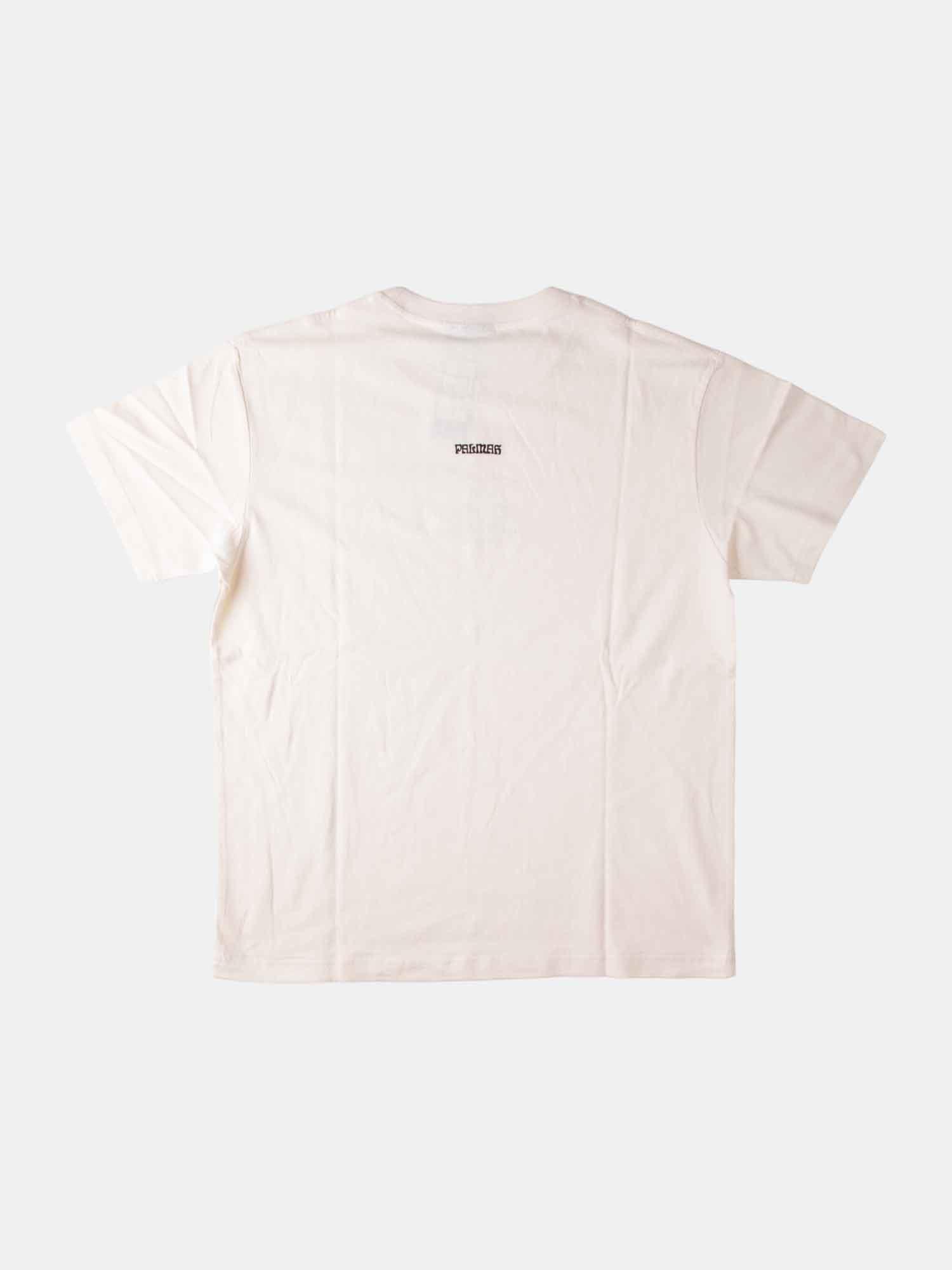 Palmah Two Birds One Stoned Organic Hemp Tee - Off White