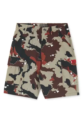 Pantaloncino cargo PROPAGANDA Desert Commando camouflage