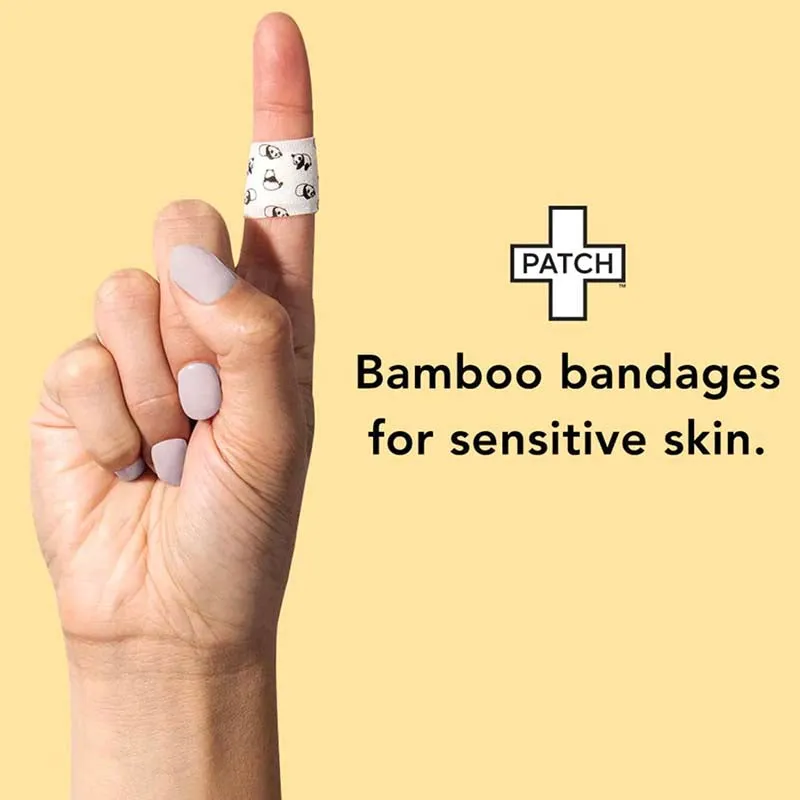 PATCH Value Pack - 100 Panda Bamboo Bandages