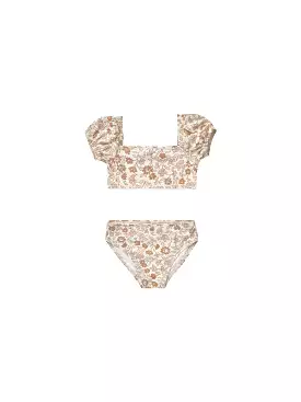 Quincy Mae - Garden Zippy Two Piece Swim