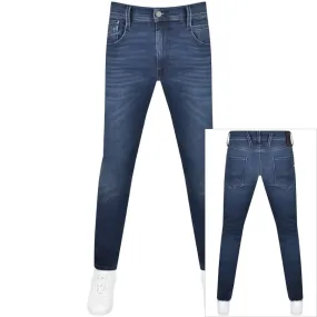 Replay Anbass Hyperflex Cloud Slim Fit Jeans Blue