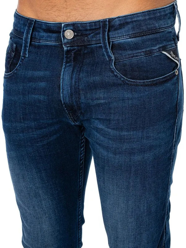 Replay Anbass Slim Jeans - Dark Blue