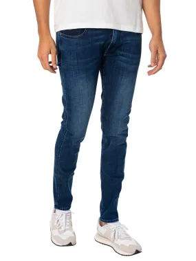 Replay Anbass Slim Jeans - Dark Blue