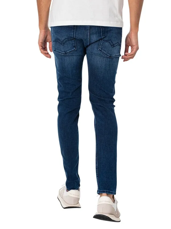 Replay Anbass Slim Jeans - Dark Blue