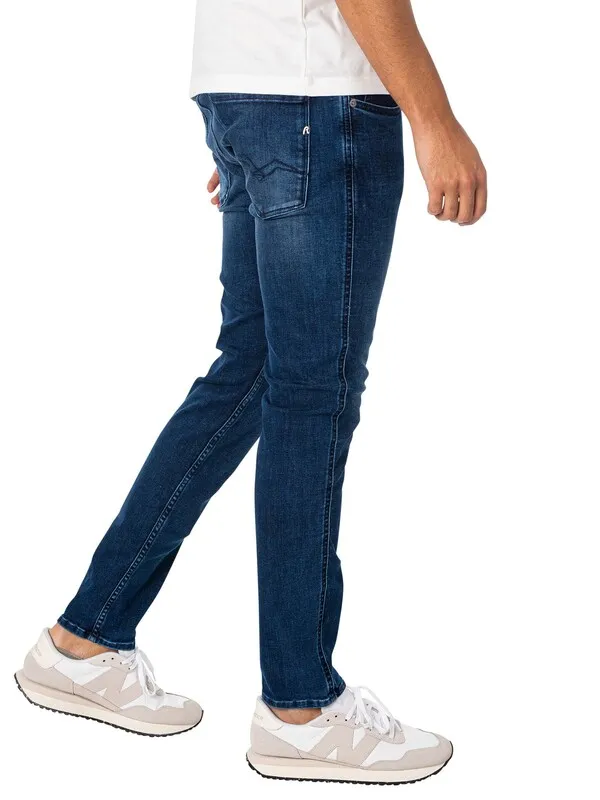 Replay Anbass Slim Jeans - Dark Blue