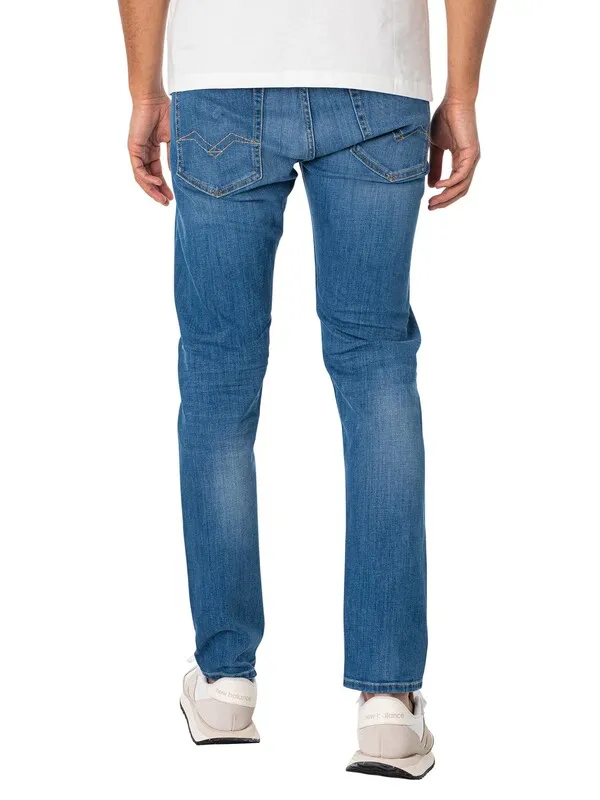 Replay Grover Straight Jeans - Blue