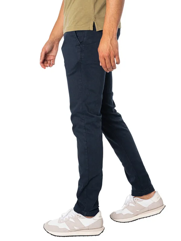 Replay Zeumar Hyperflex Slim Chinos - Blue