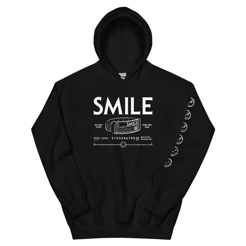 Smile Pain Level Unisex Hoodie