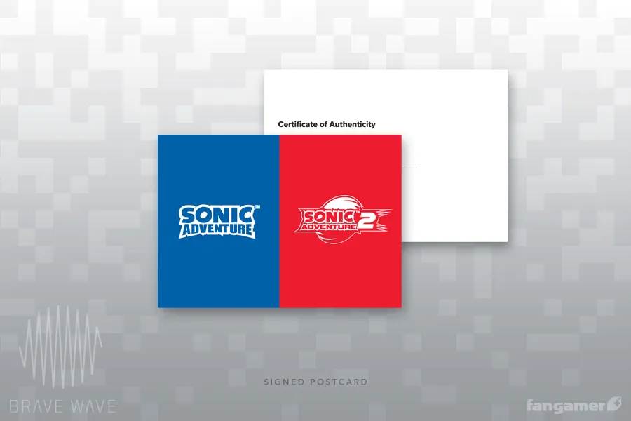 SONIC ADVENTURE Official Soundtrack Signed Limited Edition Vinyl Box Set